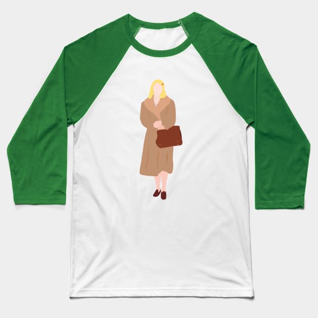 margot tenenbaum Baseball T-Shirt by aluap1006